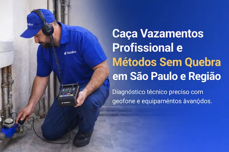 Vazalux — Caça-vazamentos em São Paulo/SP