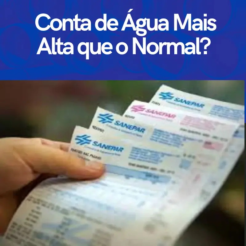 Conta de água alta e laudo Sabesp: como funciona